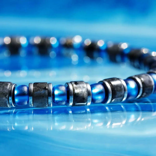 Brățară Labradorit Natural Luna (6mm)